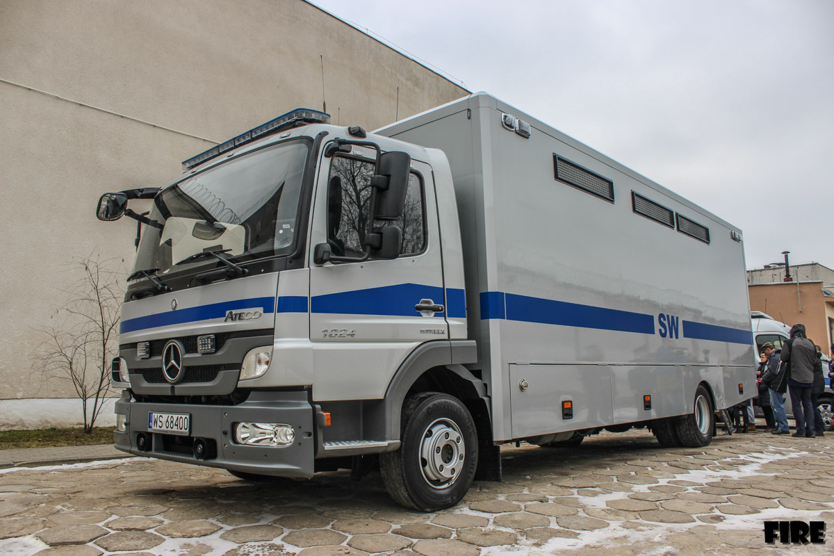 WS 68400 - Mercedes Benz Atego/AMZ - Służba Więzienna Siedlce