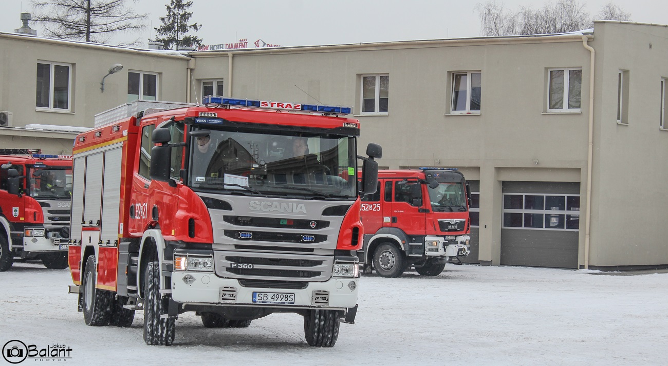 332[S]21 - GBAPr 2/36+750 Scania P360CB/Wawrzaszek - JRG 2 Bielsko-Biała