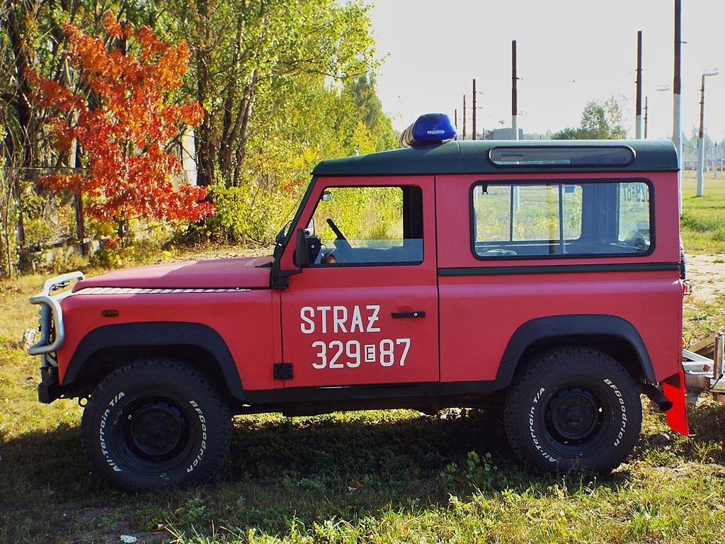 329[E]87 SLRr Land Rover Defender 90 OSP GRS Łódź