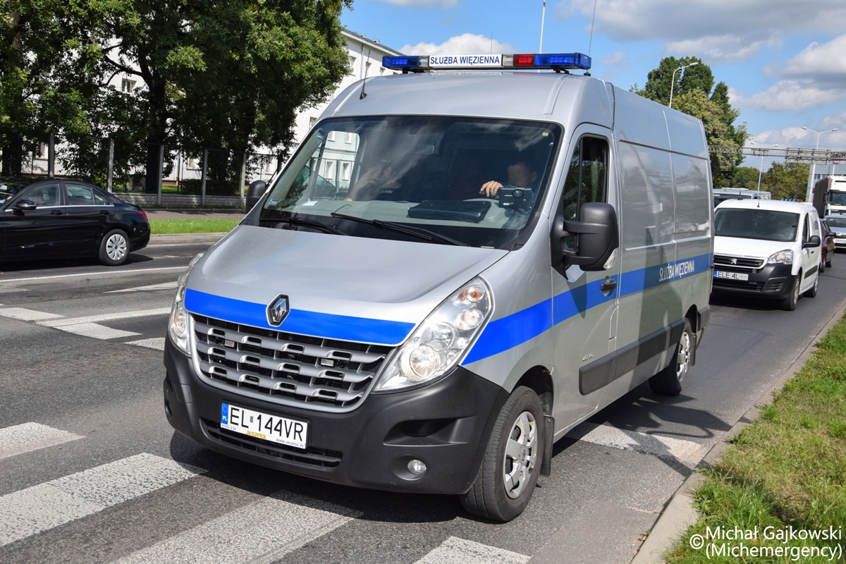 EL 144VR - Renault Master/AMZ - Służba Więzienna