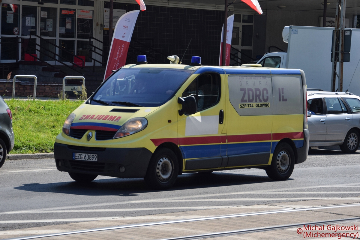 EZG 63899 - Renault Trafic - Szpital Głowno Grupa Zdrowie
