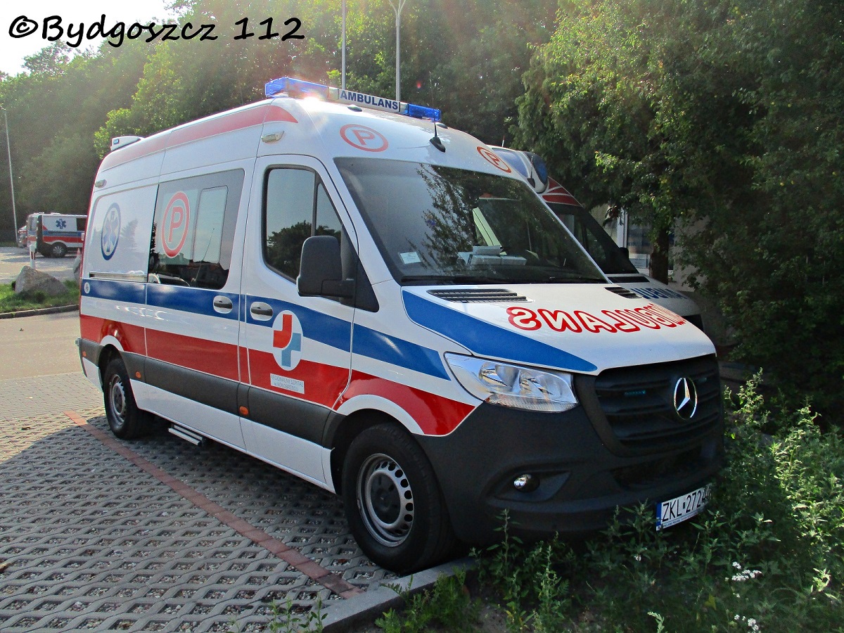 ZKL 27244 - Mercedes-Benz Sprinter 319 CDi/Ambulans Polska Sp. z o.o. - Regionalny Szpital w Kołobrzegu