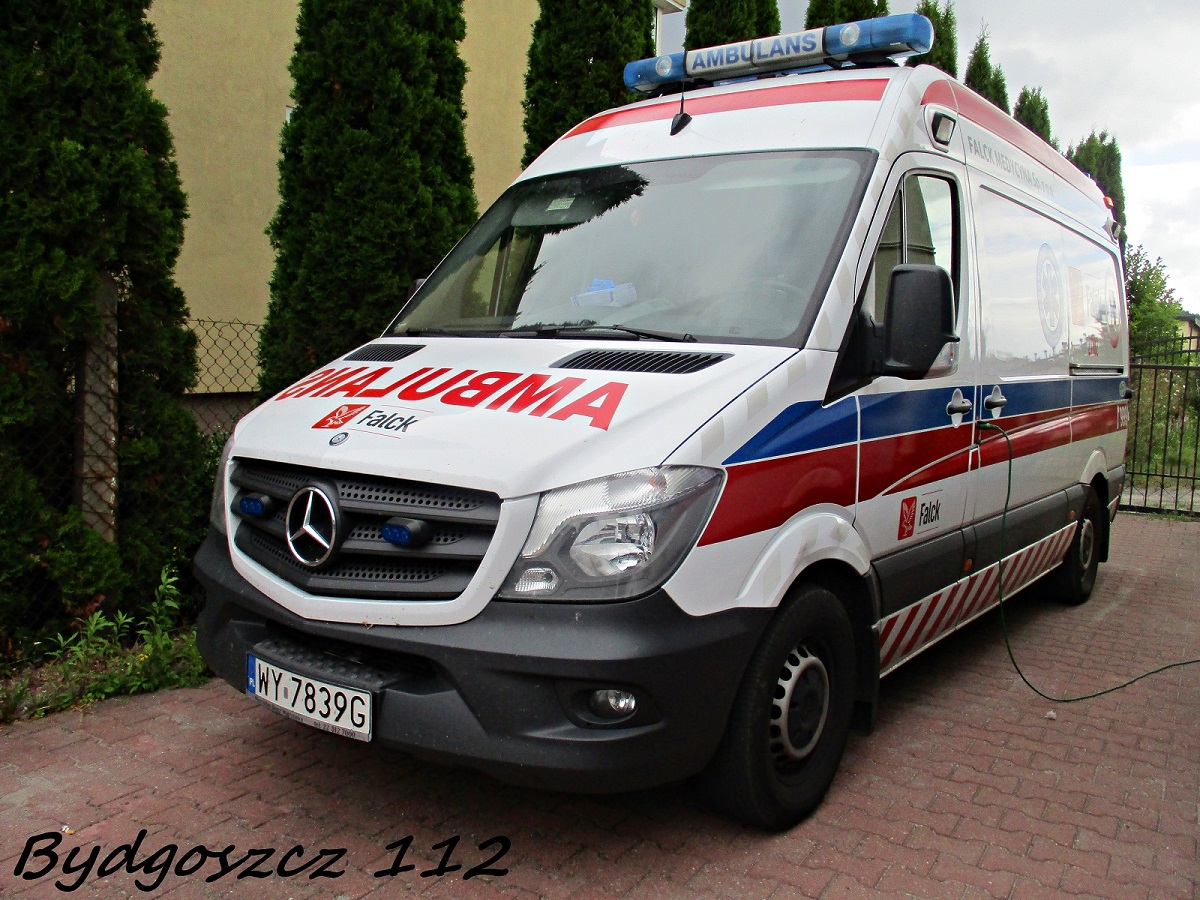 Z1102 - Mercedes Sprinter 316 CDI/AMZ - Falck / Oddział Sławno