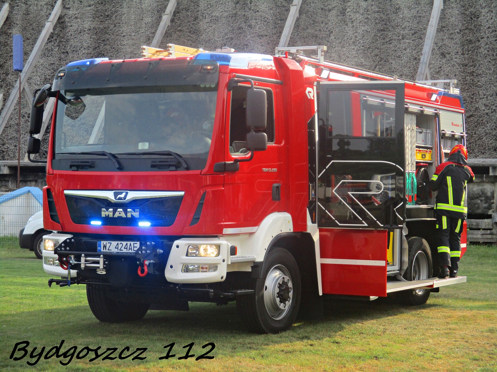 WZ 424AE - GBA 3/30 MAN TGM 13.290 / Rosenbauer - Pojazd demonstracyjny
