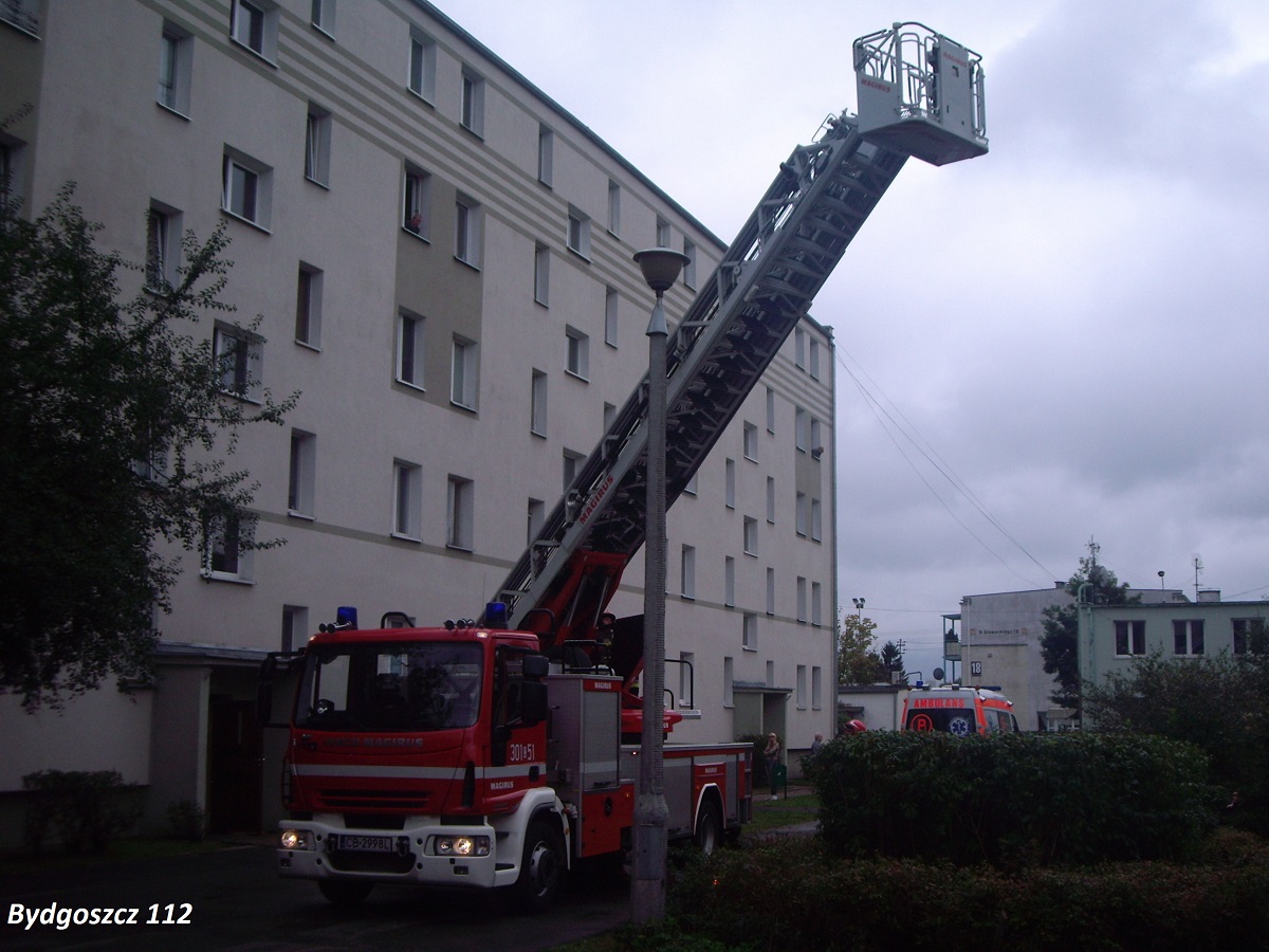 Akcja ratunkowa - 14.09.2013 - Bydgoszcz