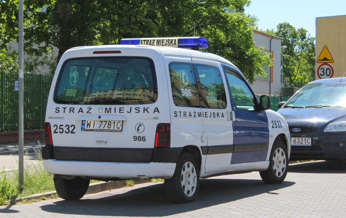 2532 - Peugeot Partner - Straż Miejska Warszawa
