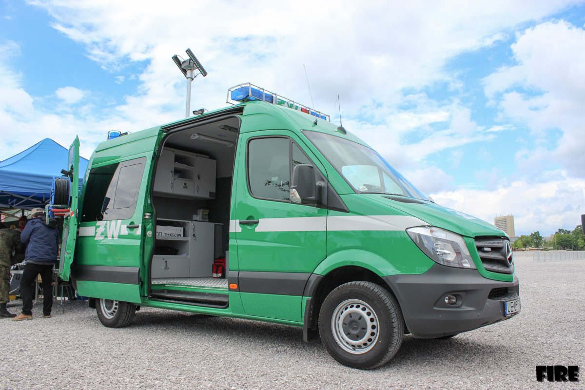 UE 05559 - Ambulans Kryminalistyczny - Mercedes Benz Sprinter/Szczęśniak - Żandarmeria Wojskowa