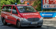 F W 6223 - Mercedes Benz Vito - Feuerwehr Frankfurt  Am Main