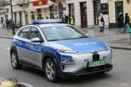 Z015 - Hyundai KONA Electric - Komenda Stołeczna Policji