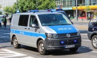 Z160 - Volkswagen Transporter T6 - Komenda Stołeczna Policji