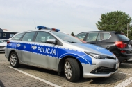 Z340 - Toyota Auris Hybrid - Komenda Stołeczna Policji