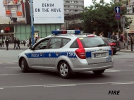Z593 - Kia Cee'd SW - Komenda Stołeczna Policji