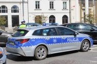 Z608 - Toyota Corolla Hybrid - Komenda Stołeczna Policji