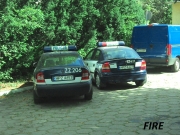 ZZ 206 - Skoda Octavia 2.0i i ZZ 621 - Opel Astra - Komenda Stołeczna Policji