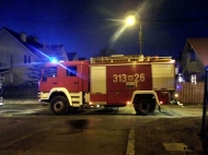 06.01.2014 - Pożar budynku w Sulejówku
