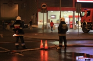 14.04.2014 - Pożar w Kauflandzie w Mińsku Mazowieckim