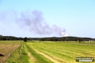 Pożar lasu w Glebie k. Ostrołęki (24.05.2014)