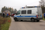 Tragiczny wypadek w Łączkach (12.10.2013)