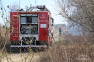 4.04.2014 - Pożar traw, Gostynin ul.Żeromskiego