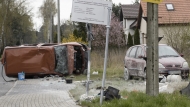 05.05.2021 - Wypadek drogowy - Pawlikowice