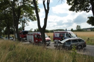 22.07.2017 - Wypadek drogowy - Kościerzyna