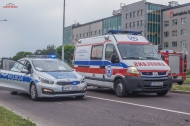 26.06.2017 - Wypadek drogowy - Jastrzębie-Zdrój