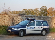 H848 - Opel Astra - Posterunek Policji w Szczawinie Kościelnym
