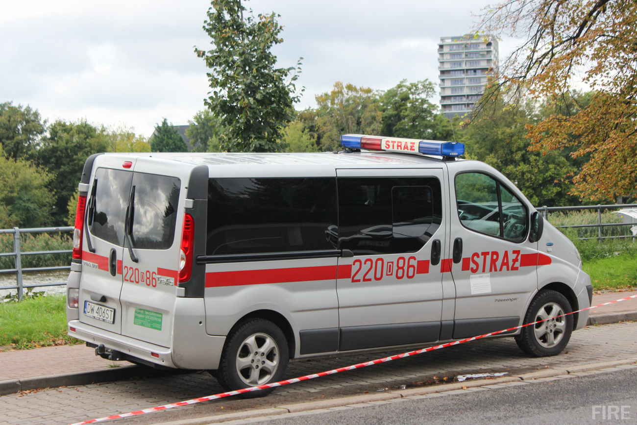 220[D]86 - SLKw Renault Trafic - KW PSP Wrocław