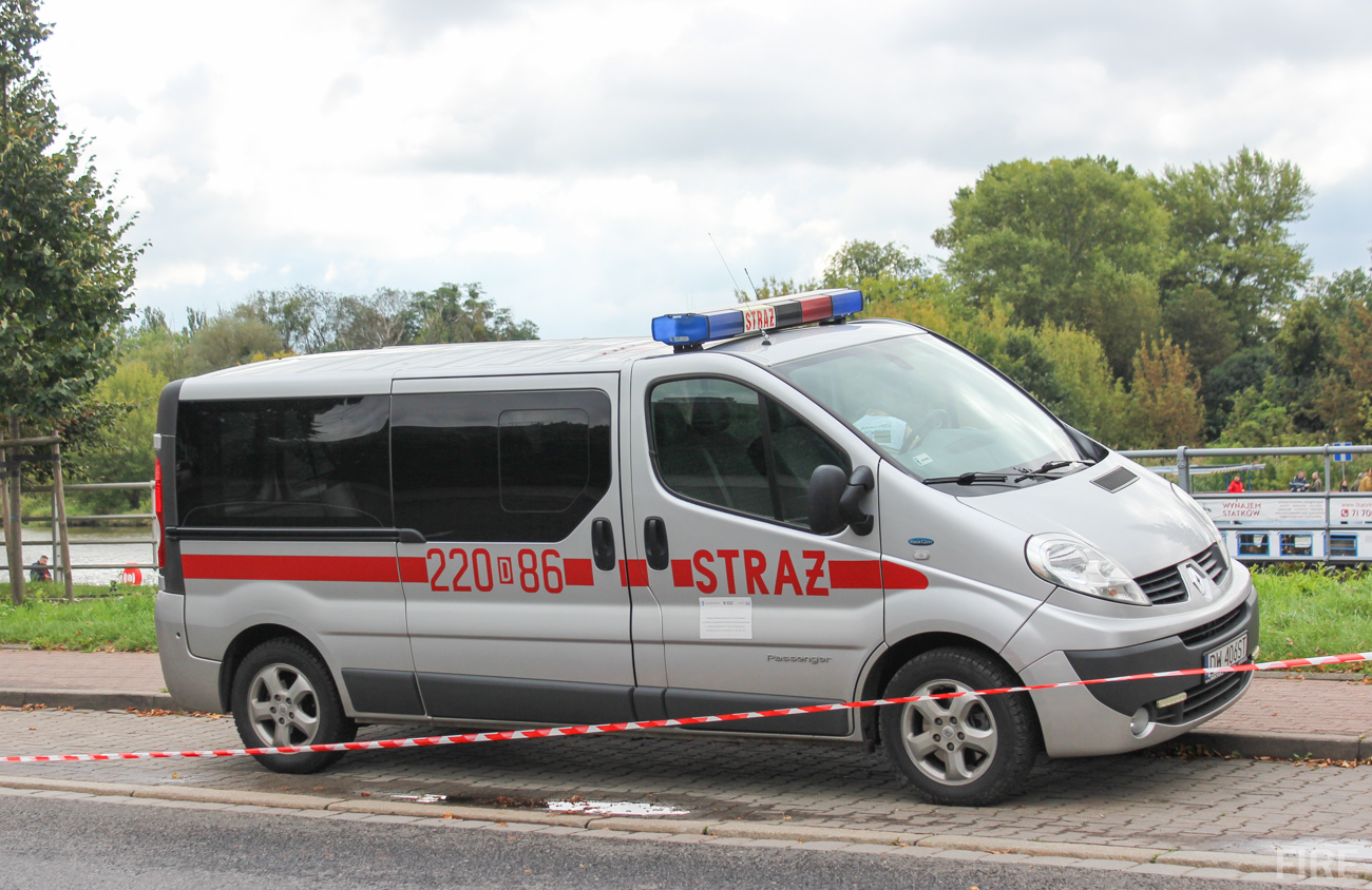 220[D]86 - SLKw Renault Trafic - KW PSP Wrocław