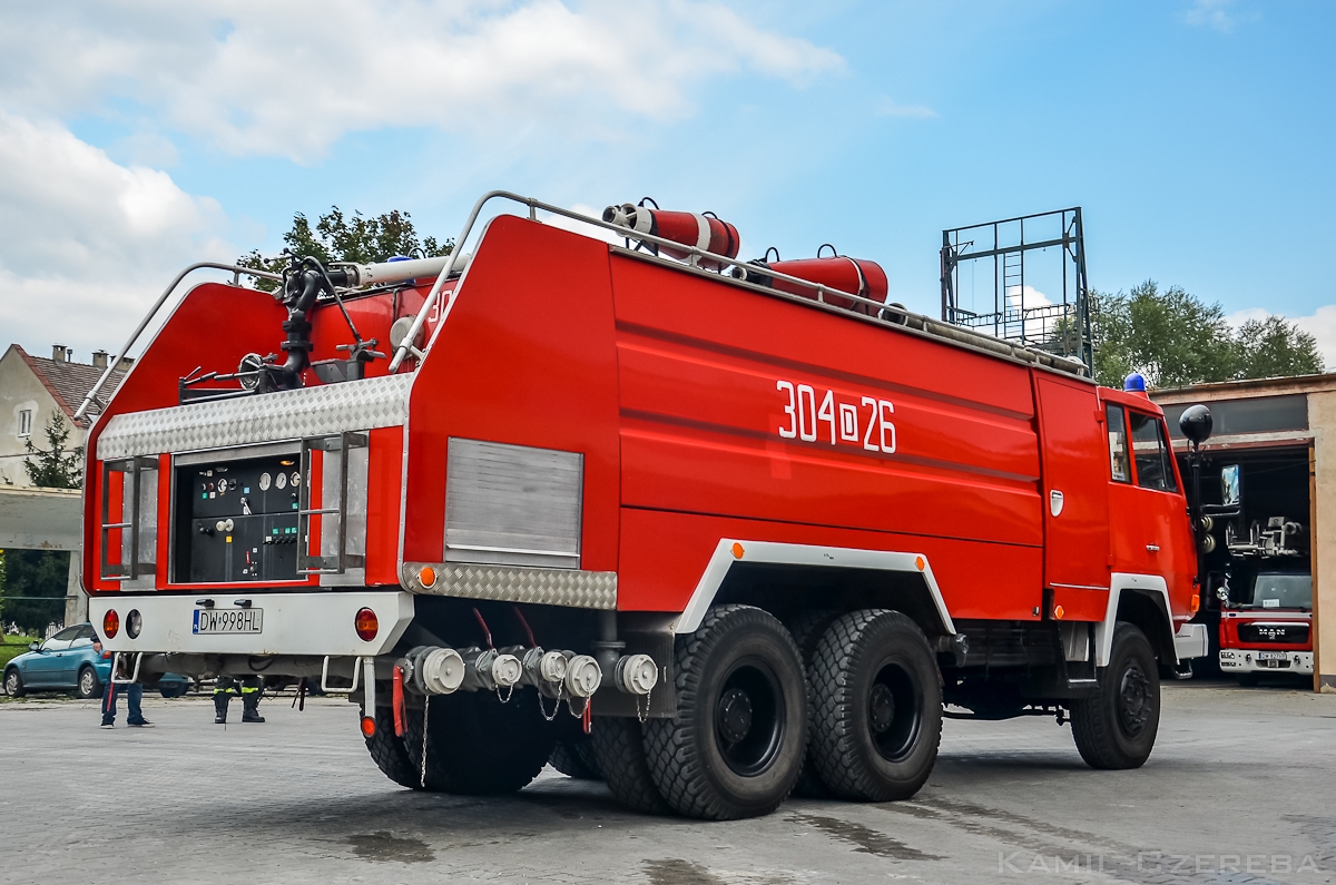 304[D]26 - GCBA 13/48 Steyr 1490 / Rosenbauer - JRG 4 Wrocław