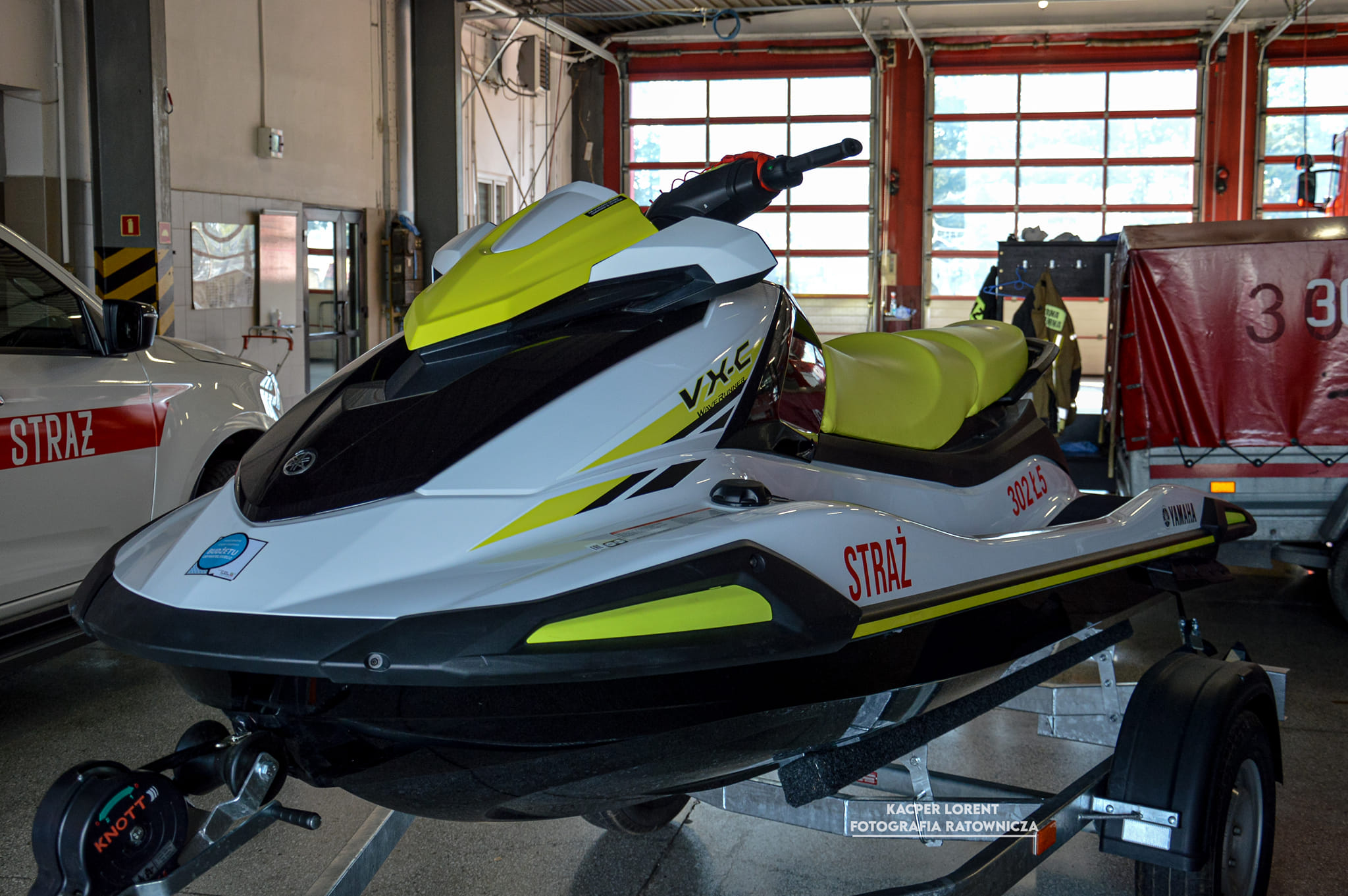 302-Ł5 - Skuter ratowniczy Yamaha VX-C WaveRunner - JRG 2 Lublin