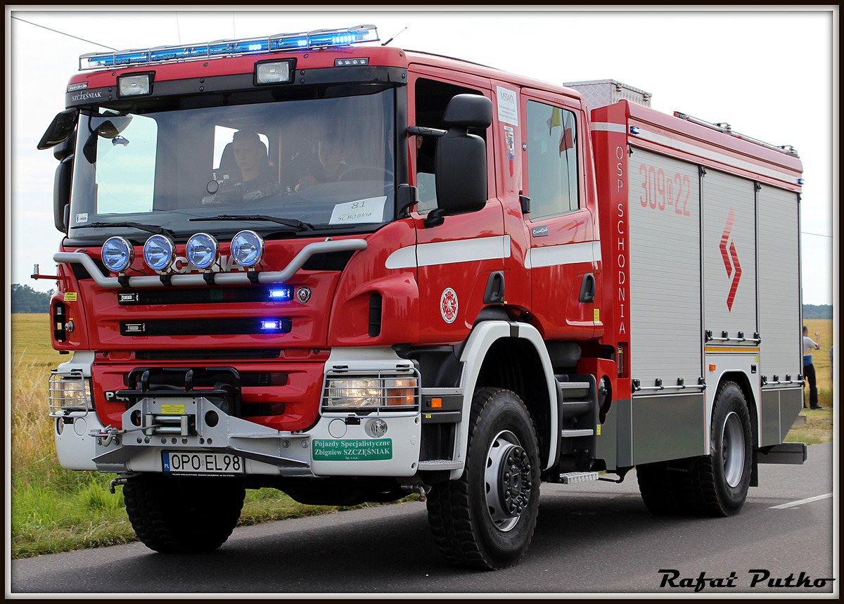 309[O]22 - GCBA 5/32 Scania P400 PS Szczęśniak - OSP Schodnia