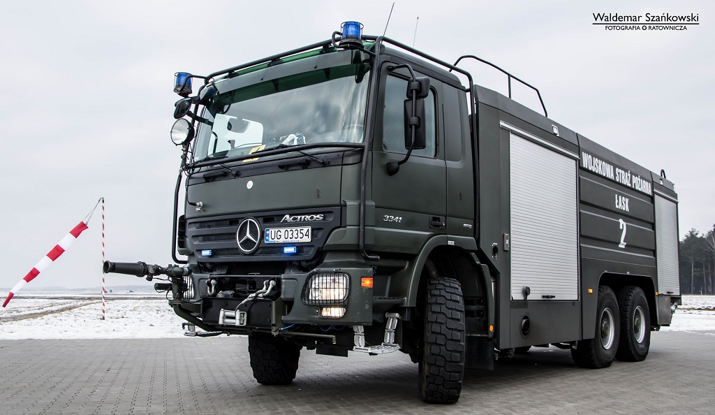 2 - GCBAPr 8/32 Mercedes Benz Actros 3341/SHL Kielce - WSP Łask