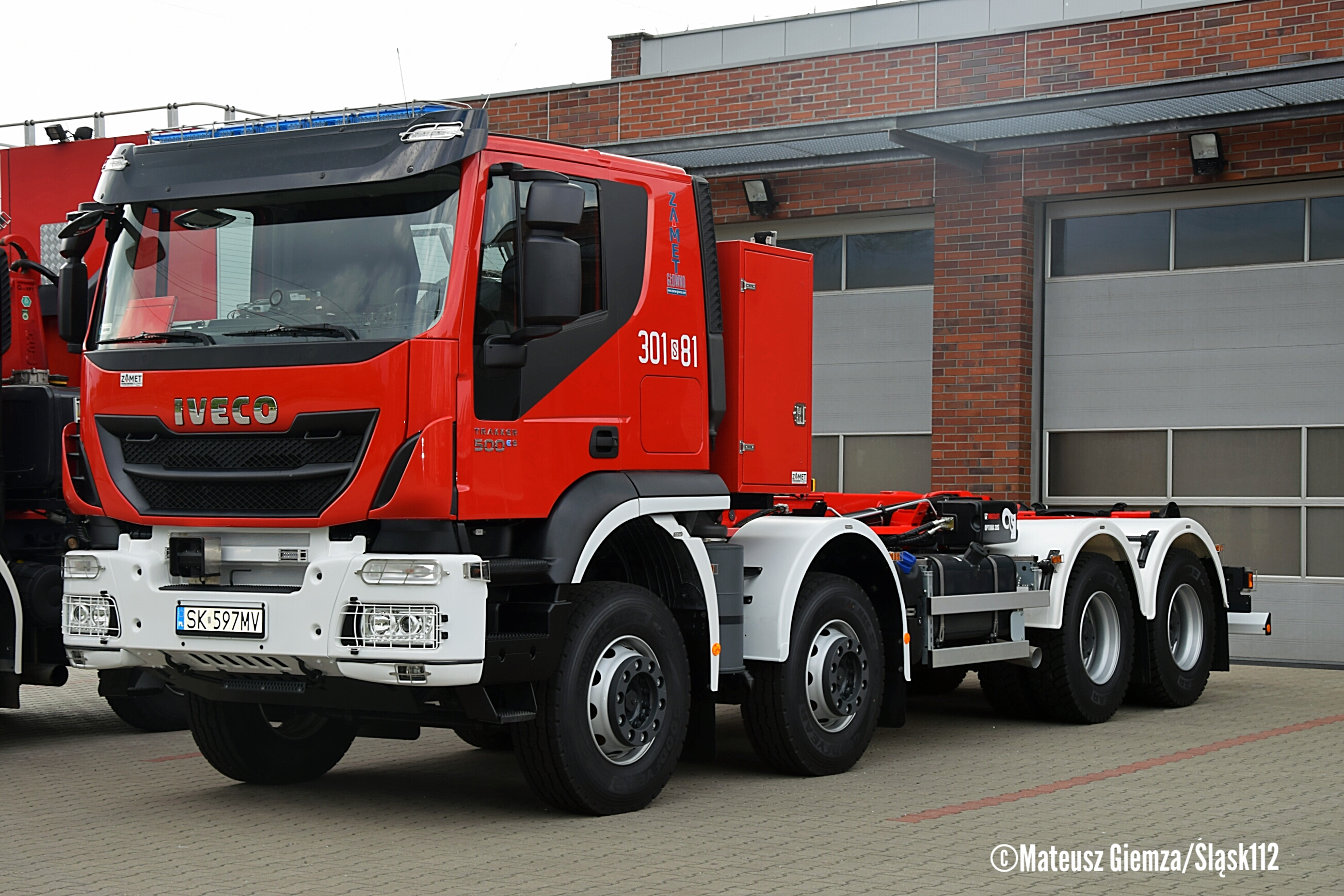 301[S]81 - SCKn Iveco Trakker 500E6/ Zamet - JRG 2 Katowice Piotrowice