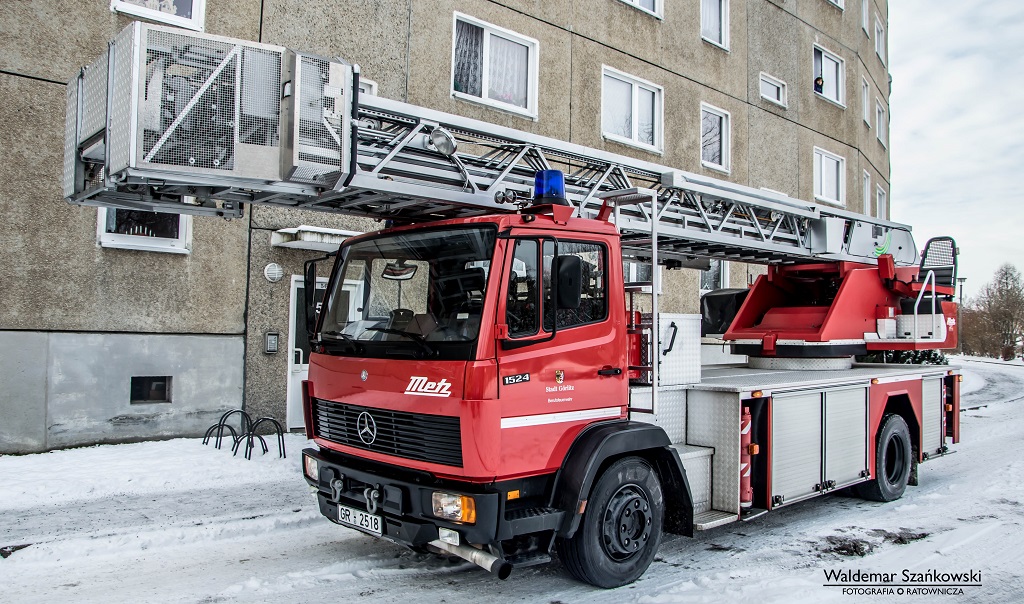 GR 2518 - Mercedes Benz 1524/Metz - Feuerwehr Görlitz