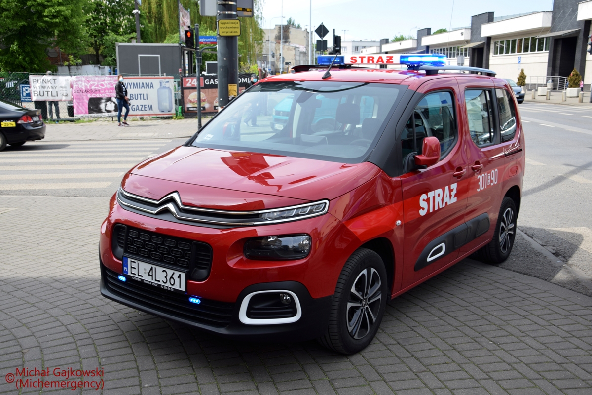 301[E]90 - SLRr Citroen Berlingo/Syguła - JRG 1 Łódź