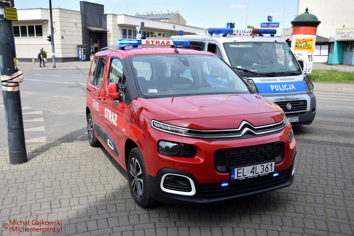 301[E]90 - SLRr Citroen Berlingo/Syguła - JRG 1 Łódź