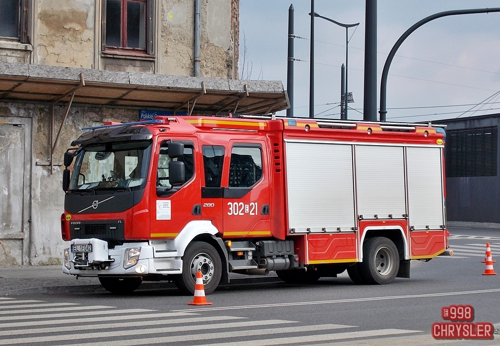 302[E]21 - GBA-Rt 2,7/16 Volvo FL 280/Bocar - JRG 2 Łódź