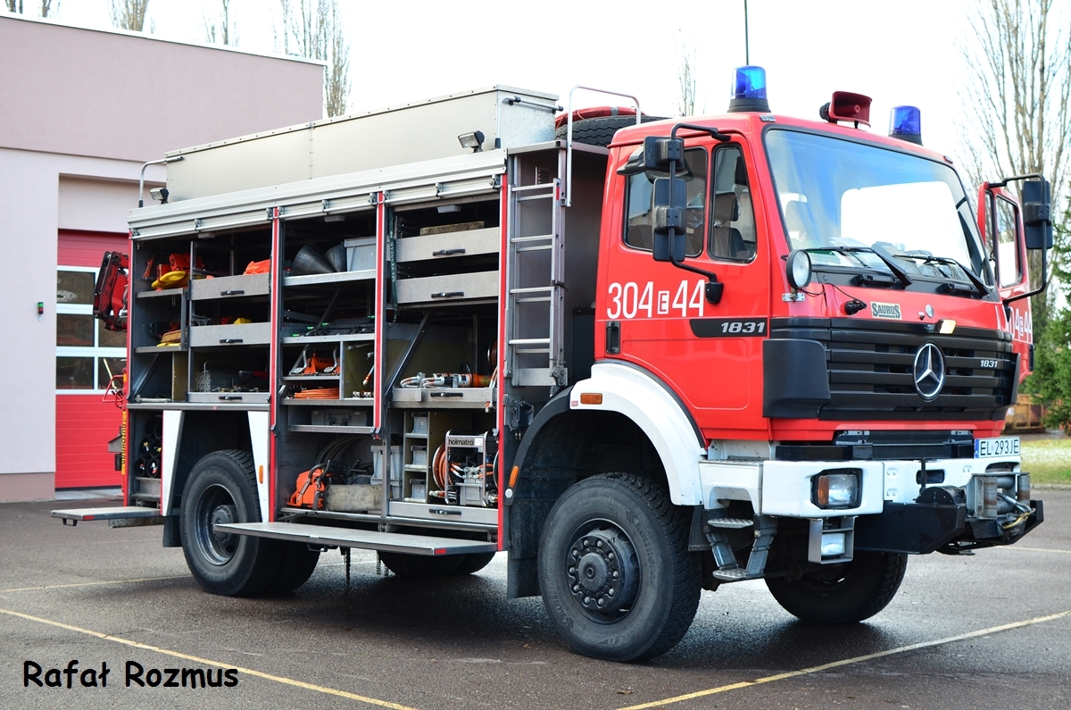 304[E]44 - SCRt Mercedes Benz 1831/Saurus - JRG 4 Łódź