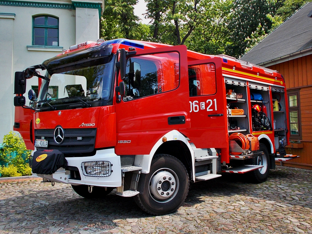 306[E]21 - GBA 4,5/32 Mercedes Atego 1530/Bocar - JRG 6 Łódź