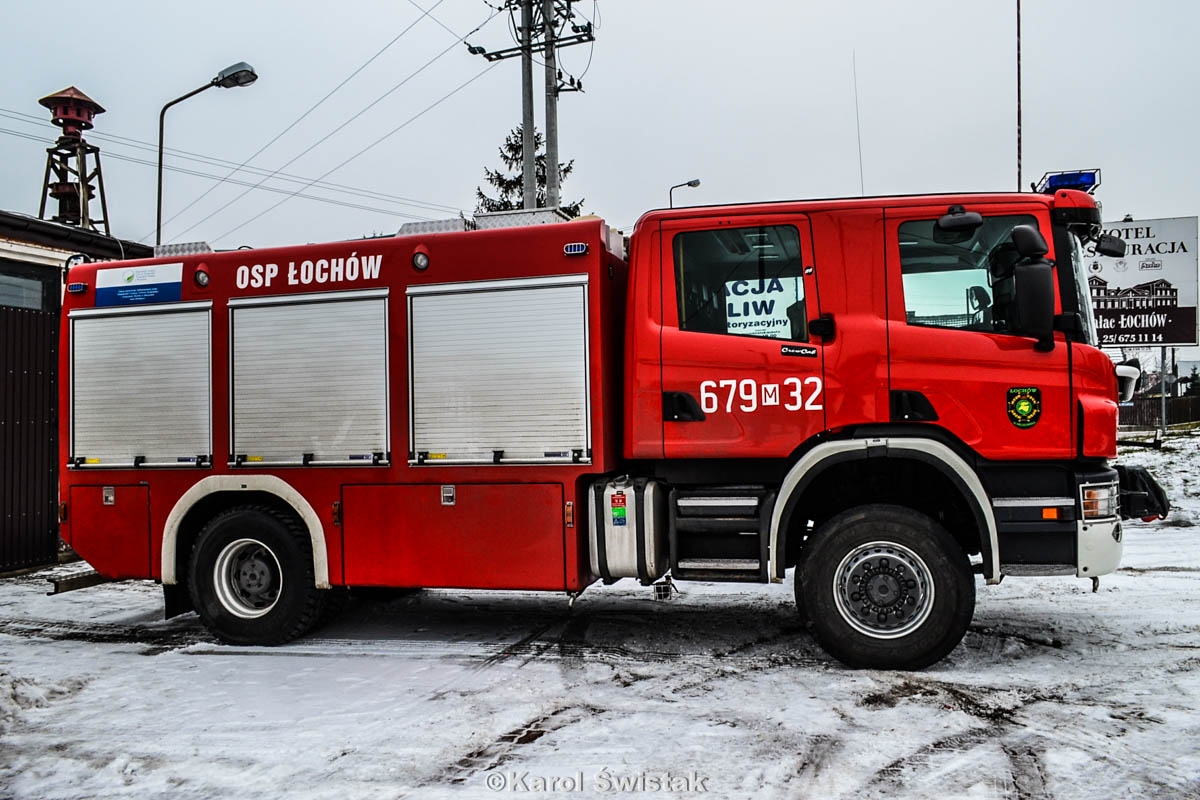 679[M]32 - GCBA-Rt 5/32 Scania P400/WiSS - OSP Łochów al.Węgrowska