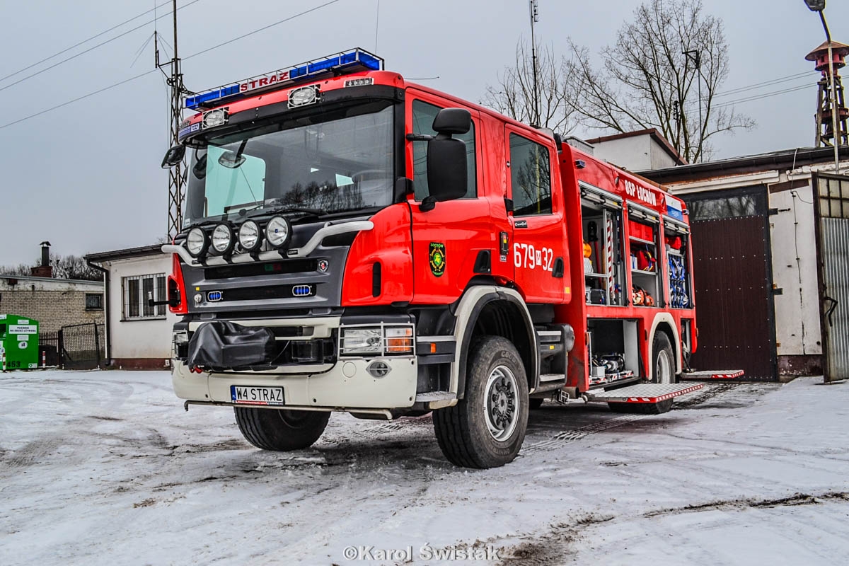 679[M]32 - GCBA-Rt 5/32 Scania P400/WiSS - OSP Łochów al.Węgrowska