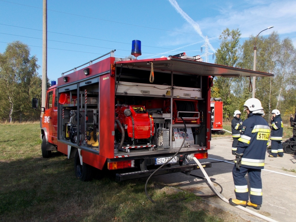 327[E]65 - GLBA 0,75/2 Mercedes-Benz Vario 812D/Schmitz - OSP Łódź - Łaskowice