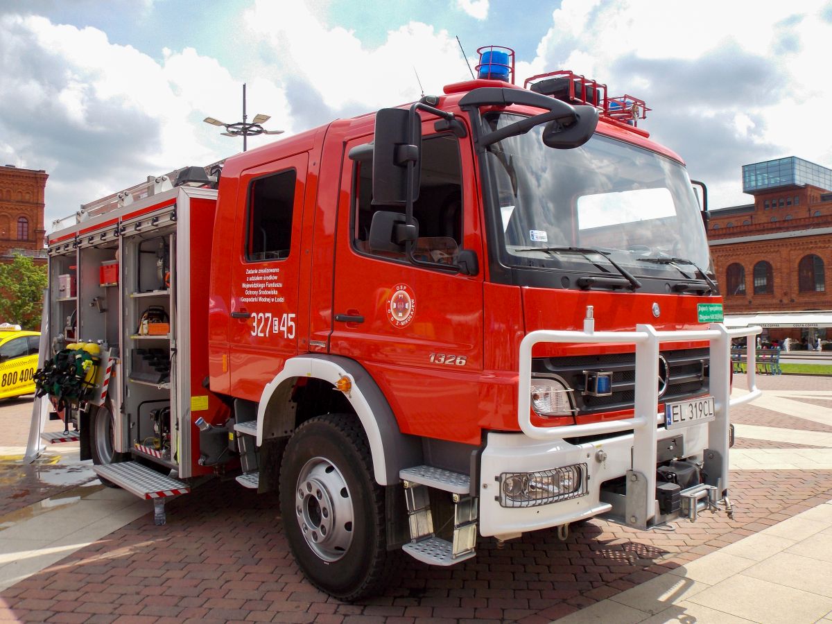 327[E]45 - GBA 2,5/16 Mercedes Benz Atego 1326/Szczęśniak - OSP Łódź-Mikołajew