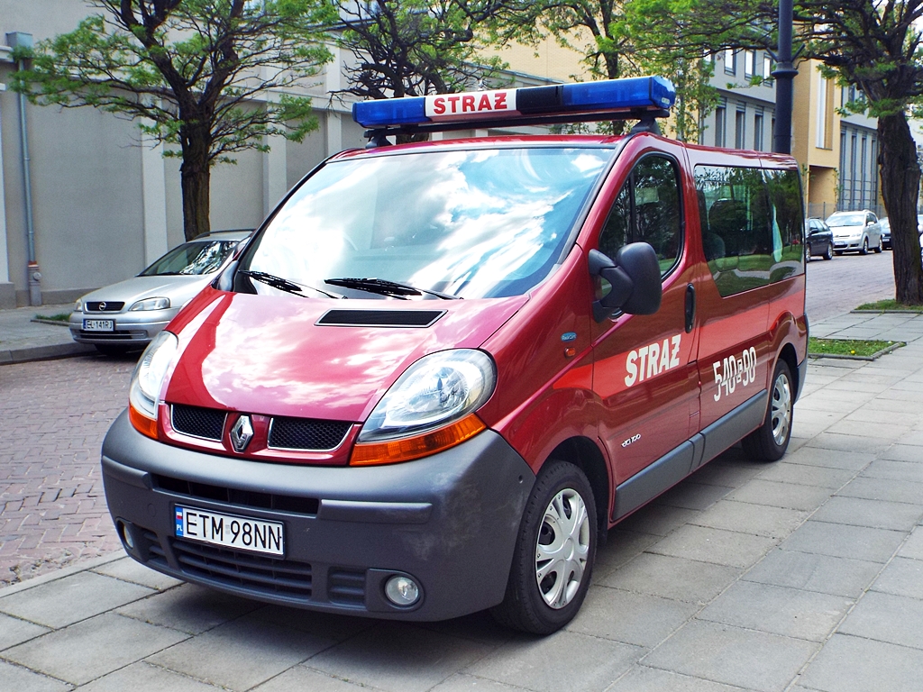 540[E]90 - SLOp Renault Trafic - KP PSP Tomaszów  Mazowiecki