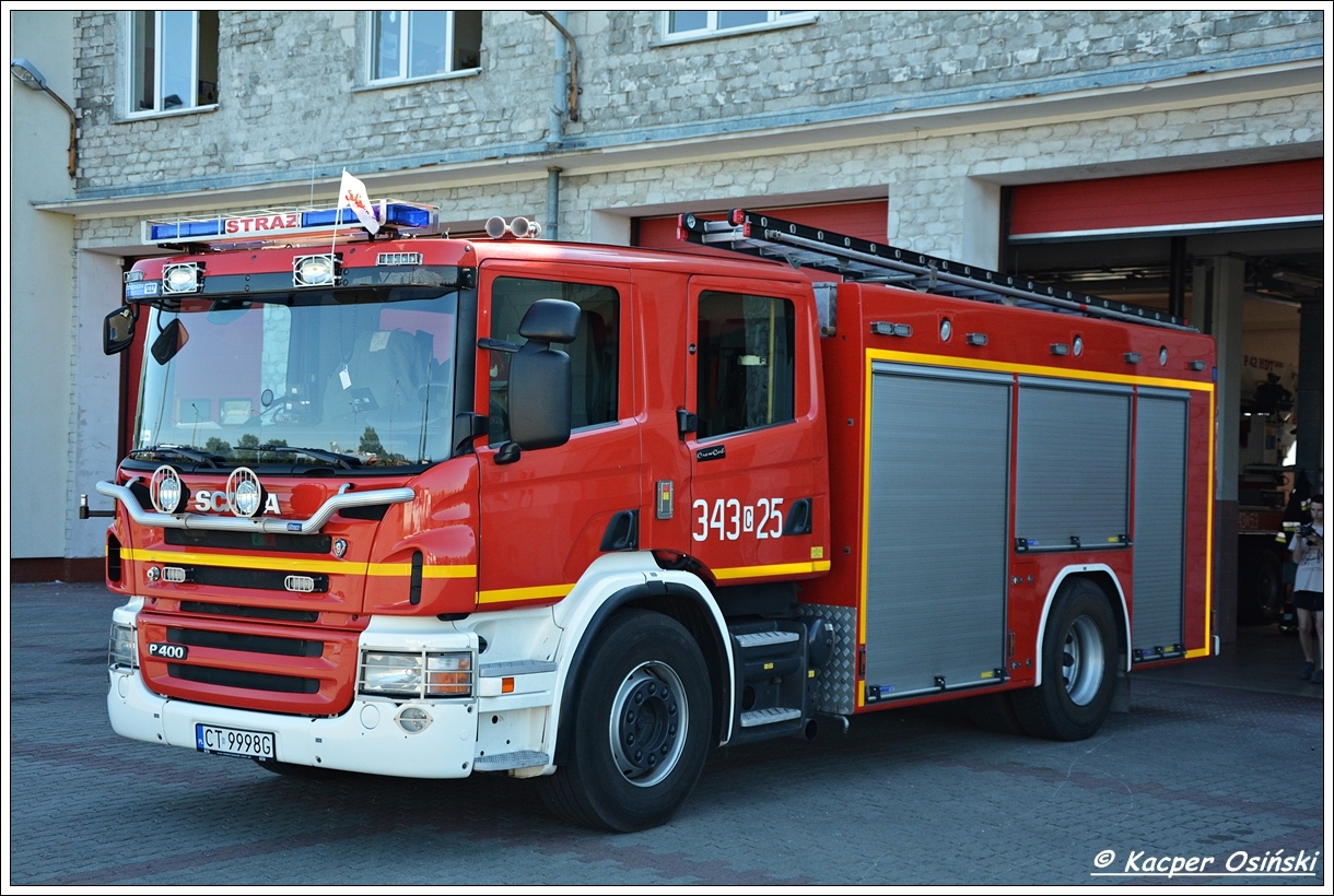 343[C]25 - GCBA 5/32 Scania P400 /Wawrzaszek - JRG 3 Toruń