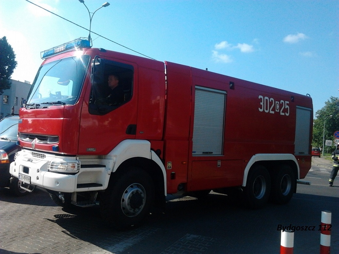 302[C]25 - GCBA 8/50  Renault Kerax/ ISS Wawrzaszek - JRG 2 Bydgoszcz-Fordon