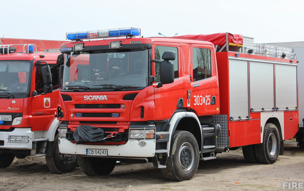 303[C]25 - GCBA 5/32 Scania P400 CB/ ISS Wawrzaszek - JRG 3 Bydgoszcz