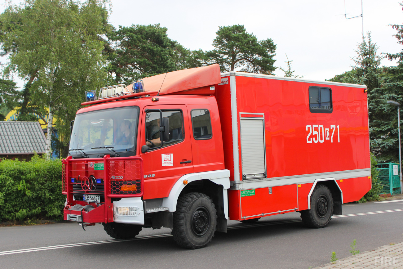 250[C]71 - SRw Mercedes Benz Atego 925/Szczęśniak - SP PSP Bydgoszcz