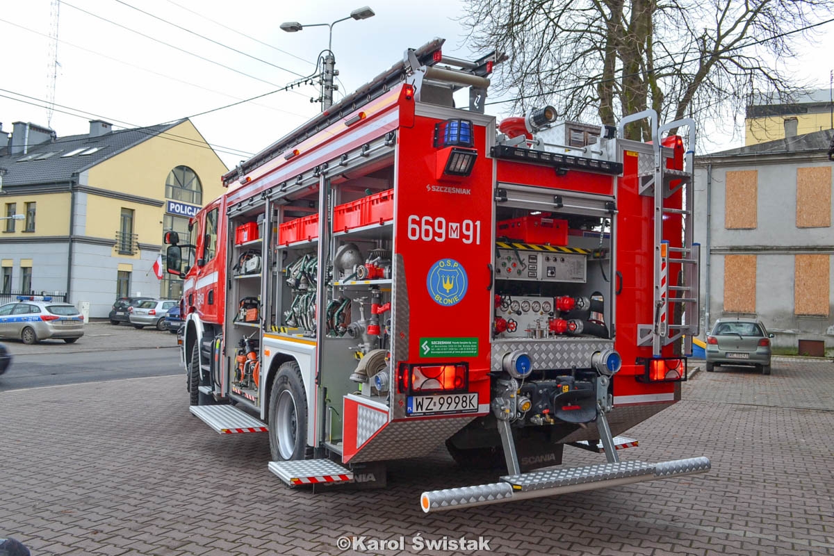 669[M]91 - GCBA 5/32 Scania P370/PS Szczęśniak - OSP Błonie